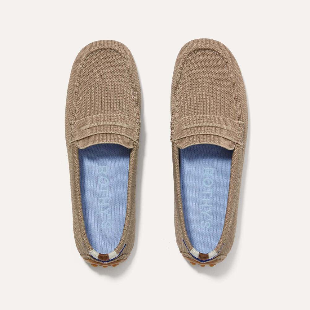 Rothy's The Driver - Latte Size 6.5
